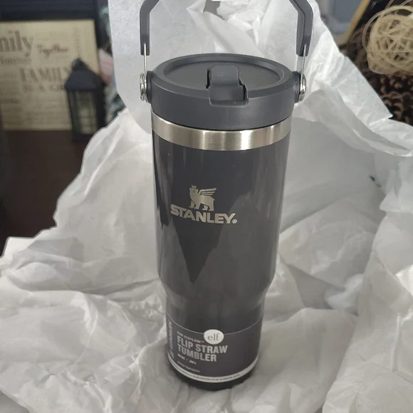 Stanley Charcoal Flip Straw Tumbler - Picture 1 of 7